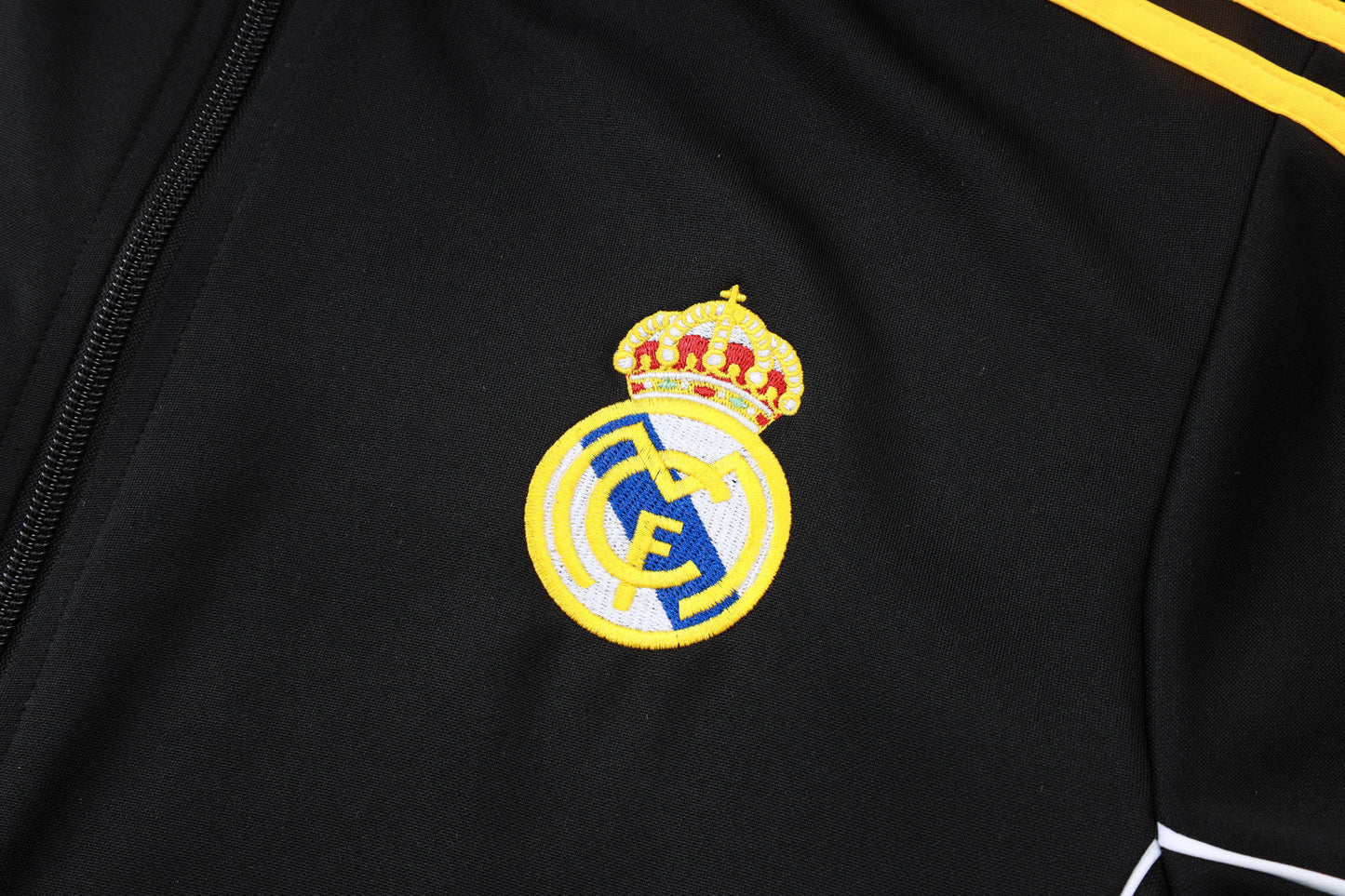 Real Madrid Black Tracksuit Full-Zip 25/26