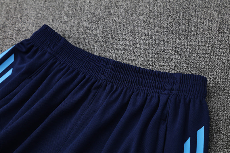 Kit Shirt + Shorts Real Madrid Grey/Blue Training 25/26