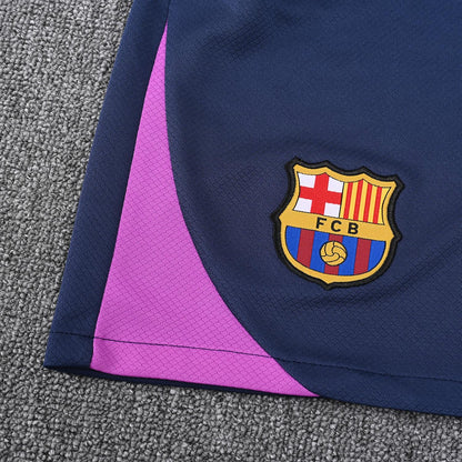 Kit Tank Top + Shorts Barcelona Purple Training 25/26