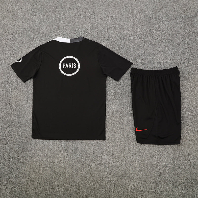 Kit Shirt + Shorts PSG Black 25/26