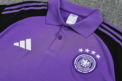 Kit Polo + Pants Germany Purple/Black 25/26