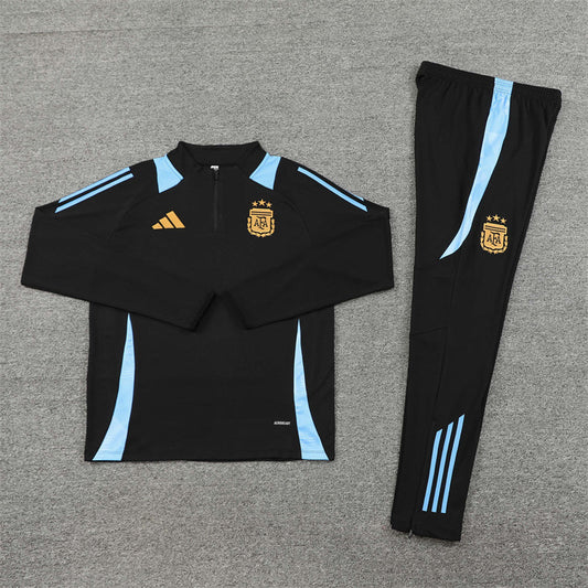 Tracksuit Argentina Black Training 24/25