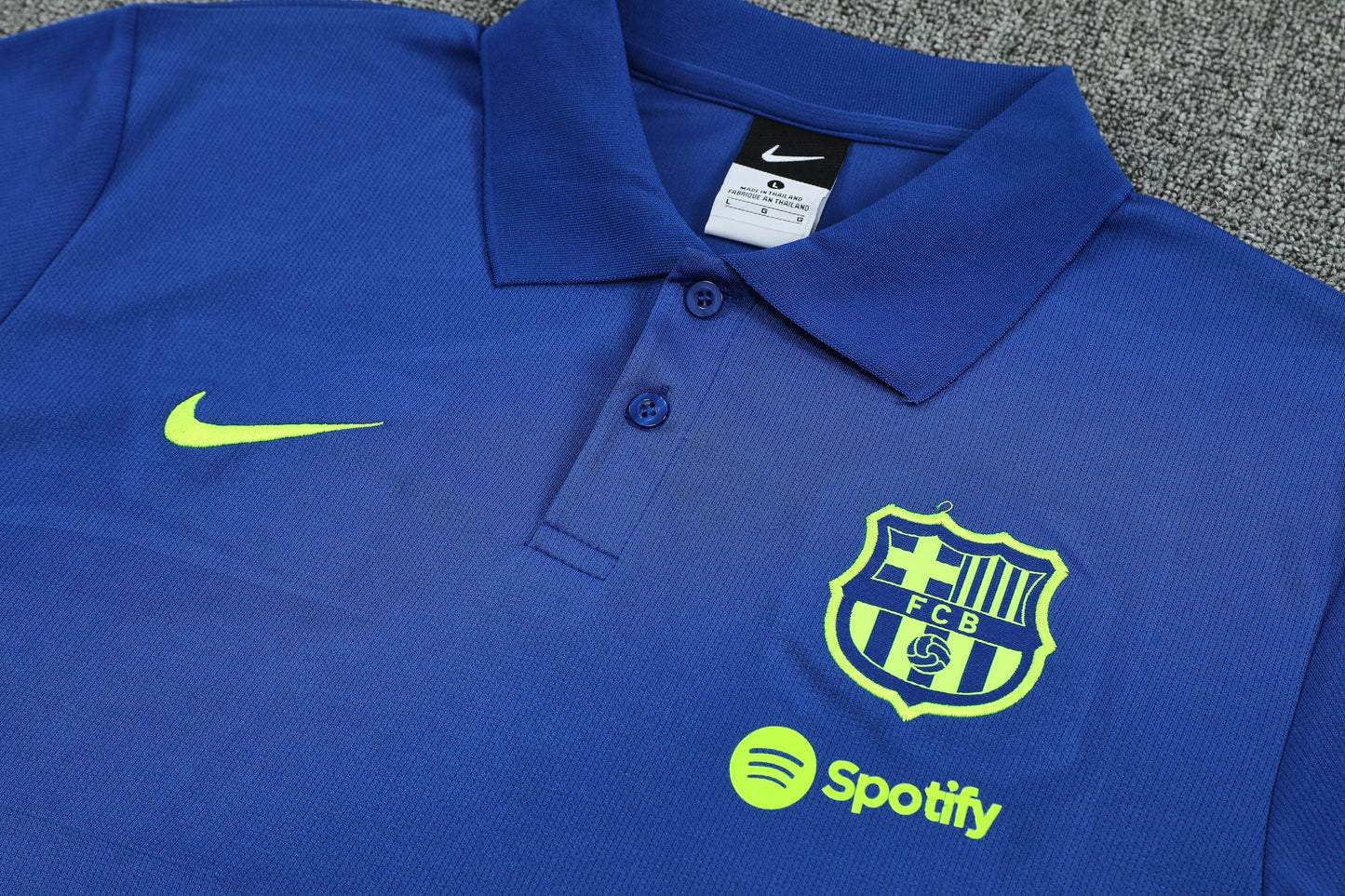 Kit Polo + Pants Barcelona Blue/Black 25/26