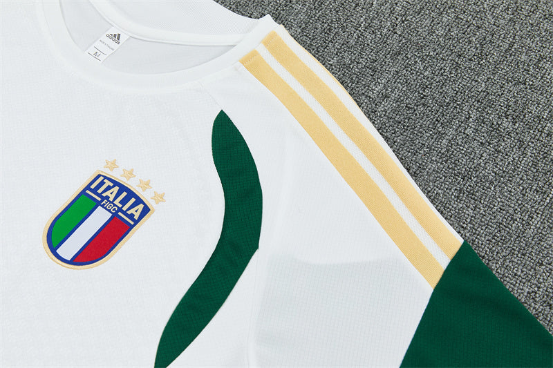 Italy Training Kit White/Green 2026 | Football Kit