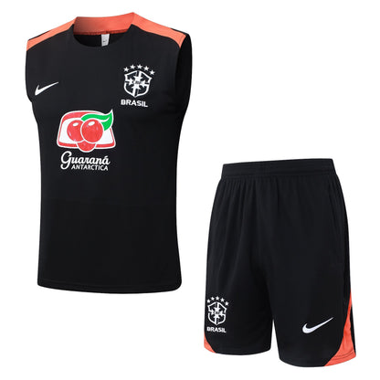 Kit Allenamento Brazil Nero 2026 | Kit da Calcio - CalcioVivo