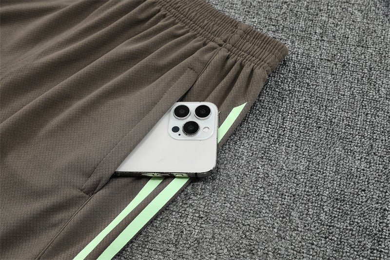 Kit Shirt + Shorts Real Madrid Green/Grey Training 25/26