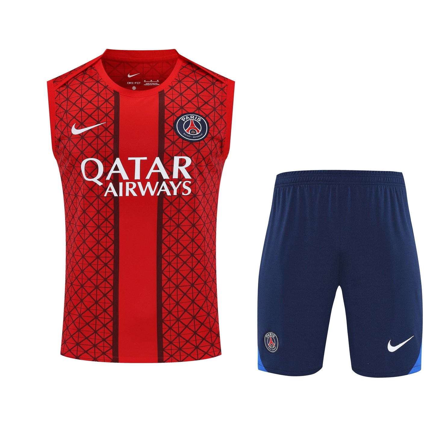 Kit Tank Top + Shorts PSG Training Red/Blue 25/26