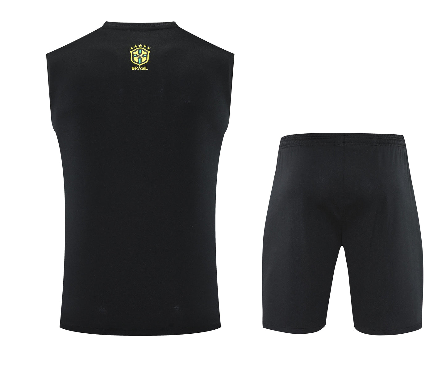 Kit Tank Top + Shorts Brazil Christ the Redeemer Green Training 25/26