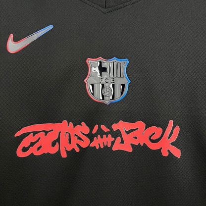 Barcelona x Travis Scott Away 24/25 Kit Kids
