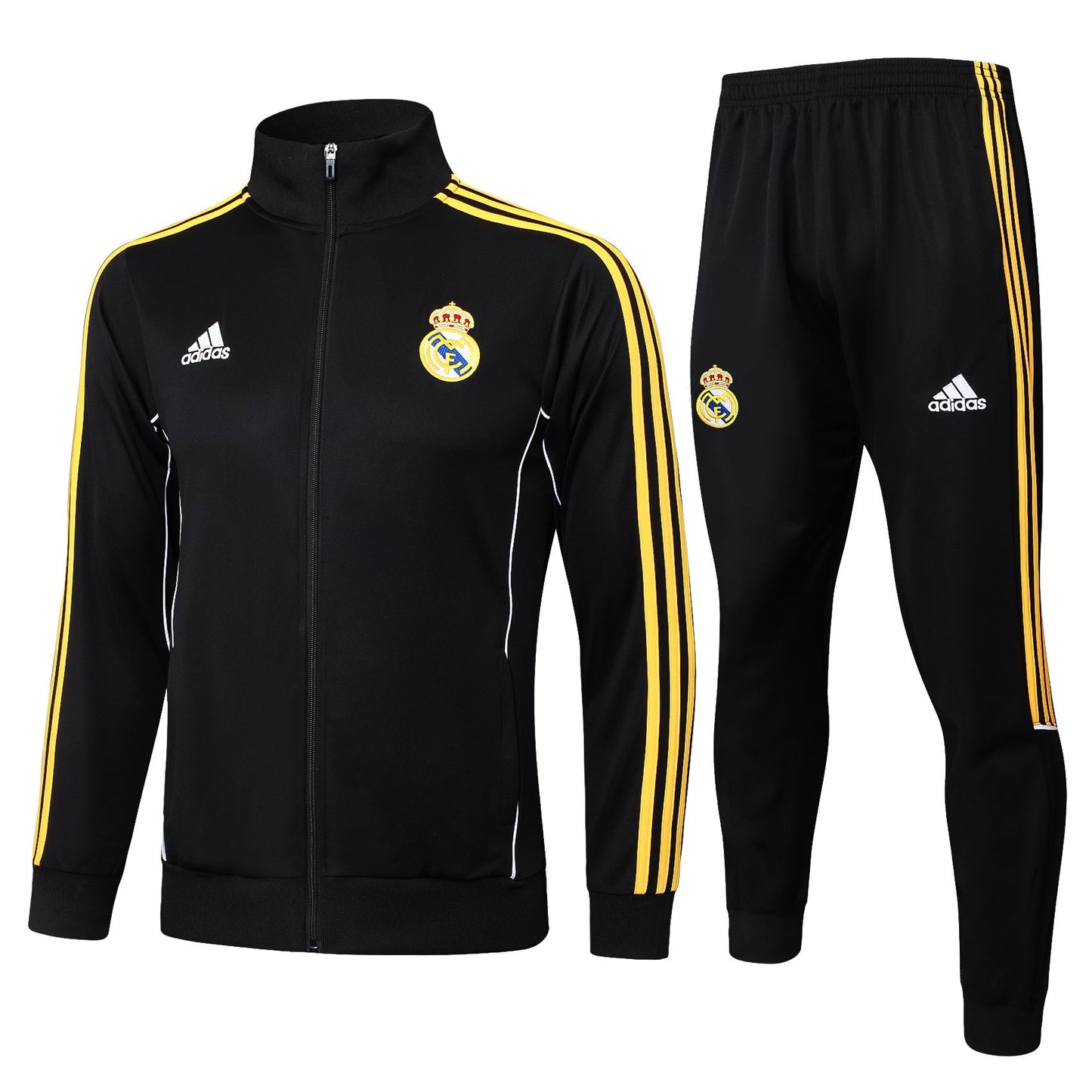 Real Madrid Black Tracksuit Full-Zip 25/26
