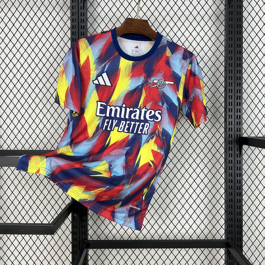 Arsenal 2025-26 Colorful Pre-Match Training Jersey