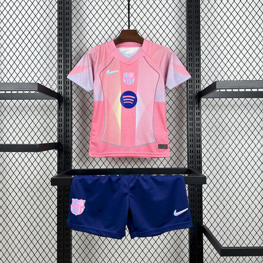 Barcelona Special Edition Pink 25/26 Kit Kids