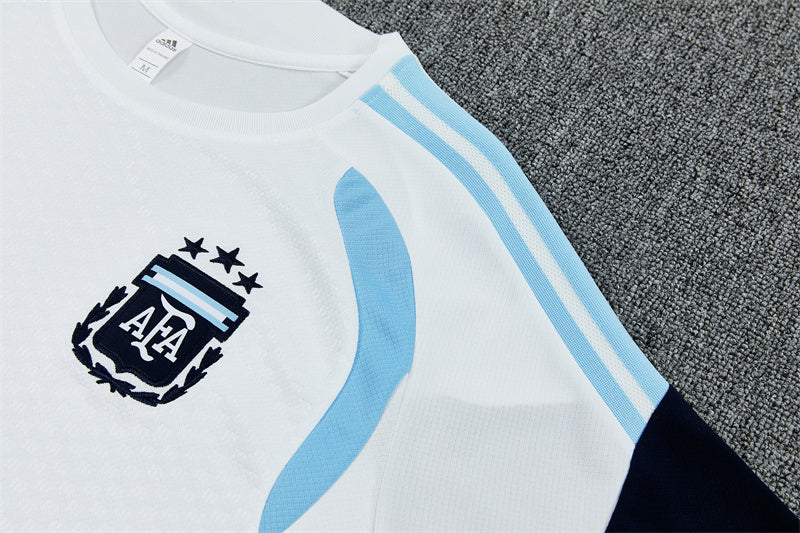 Argentinien Trainingsset Weiß/Blau 2026 | Fußballtrikot-Set