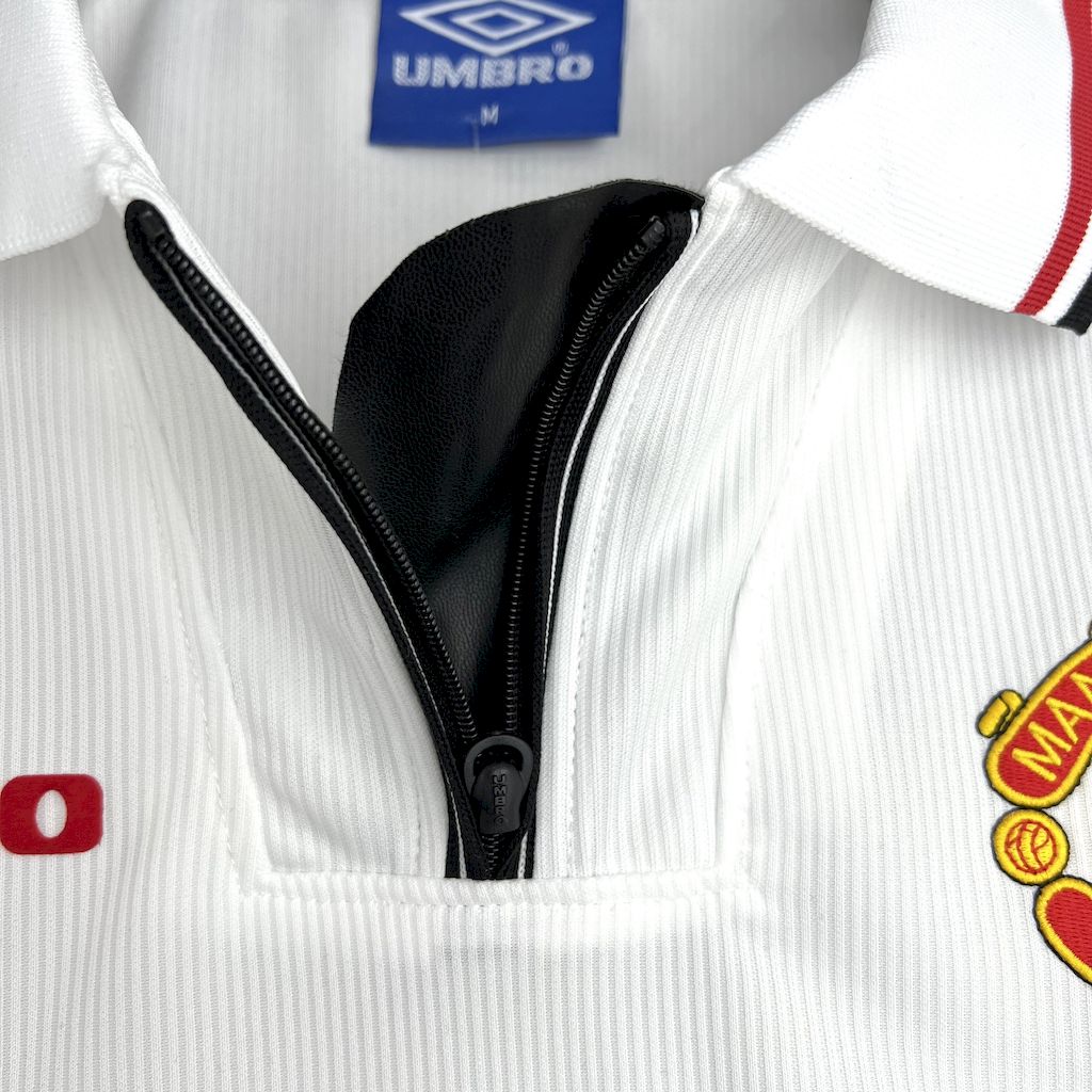 Manchester United 1998-99 White Retro Jersey