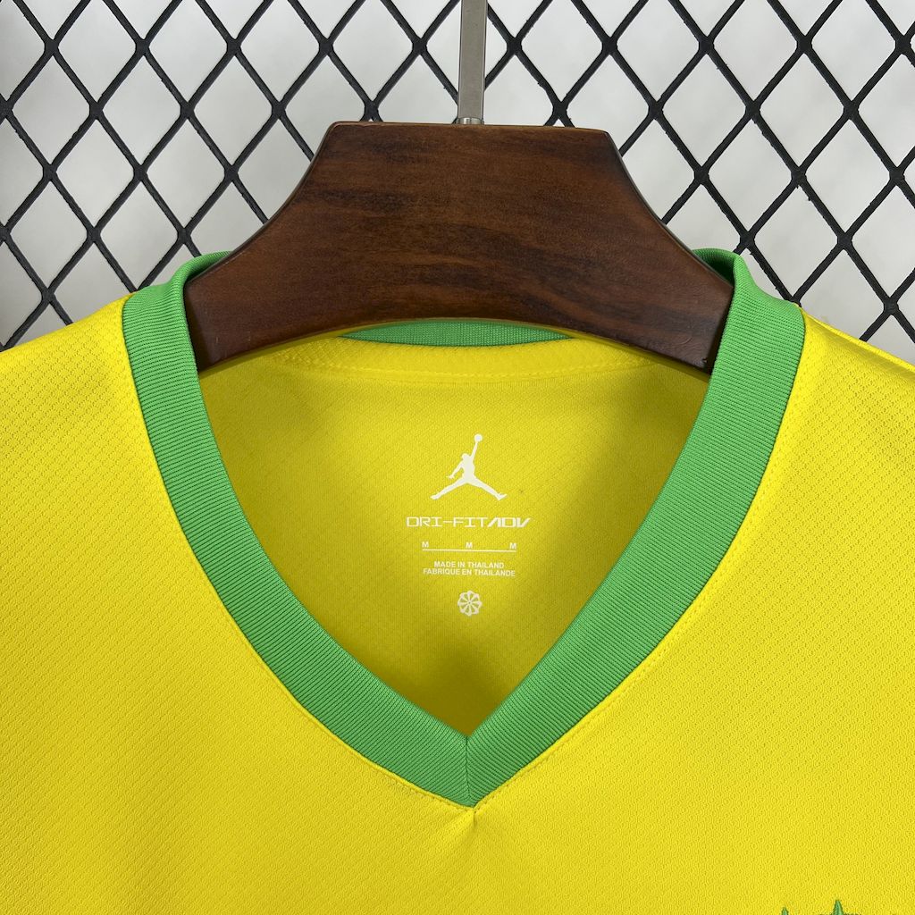 Brazil 25/26 Jordan Yellow Special Edition Jersey
