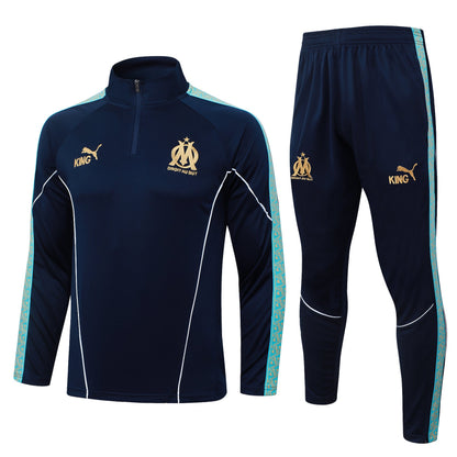 Tracksuit Olympique Marseille Blue 25/26 - CalcioVivo