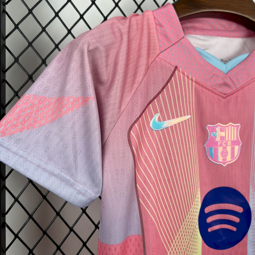 Barcelona Special Edition Pink 25/26 Kit Kids