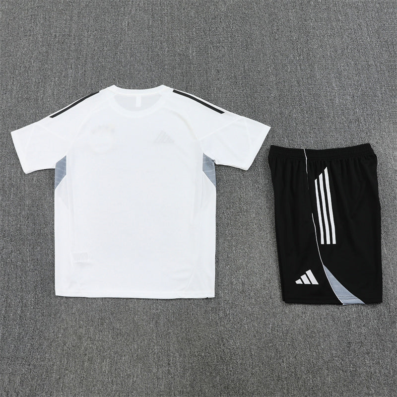 Kit Shirt + Shorts Germany White/Black Training 25/26