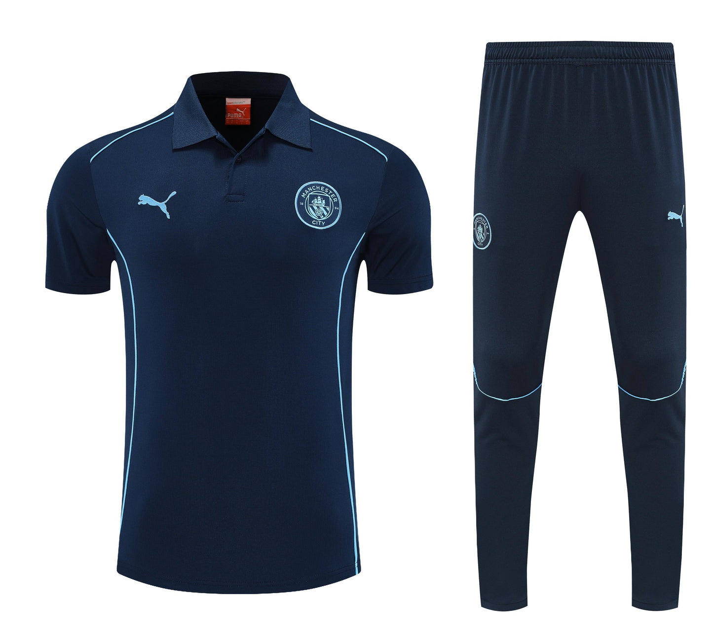 Kit Polo + Pants Manchester City Dark Blue 25/26