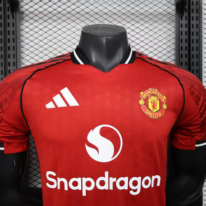 Manchester United Home 25/26 Jersey Player