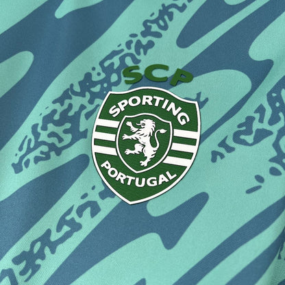 Sporting CP 2025-26 Blue Goalkeeper Jersey