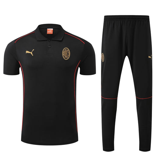 Kit Polo + Pants Milan Black 25/26