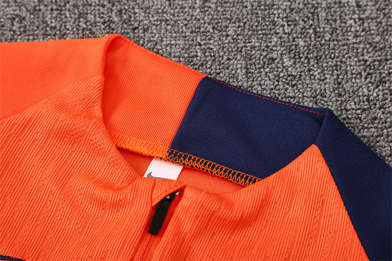 Tracksuit Barcelona Orange/Dark Blue 25/26