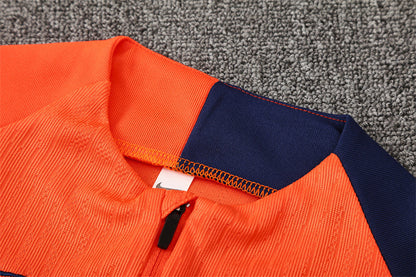 Tracksuit Barcelona Orange/Dark Blue 25/26
