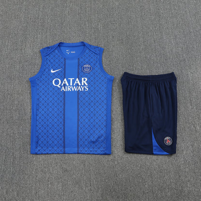Kit Tank Top + Shorts PSG Training Blue 25/26