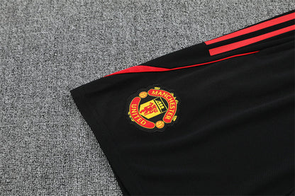 Kit Shirt + Shorts Manchester United White/Black Training 25/26