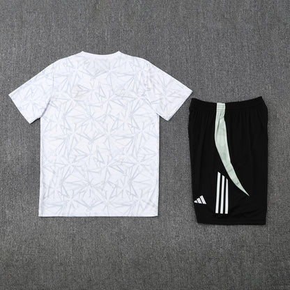 Kit Shirt + Shorts Real Madrid White/Black Training 25/26