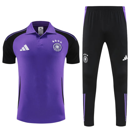 Kit Polo + Pants Germany Purple/Black 25/26