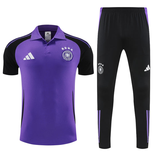 Kit Polo + Pants Germany Purple/Black 25/26