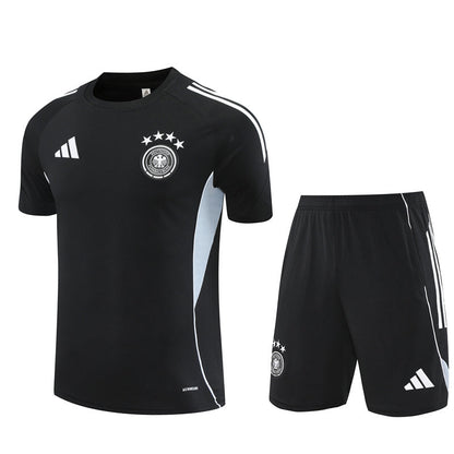 Kit Shirt + Shorts Germany Black Training 25/26