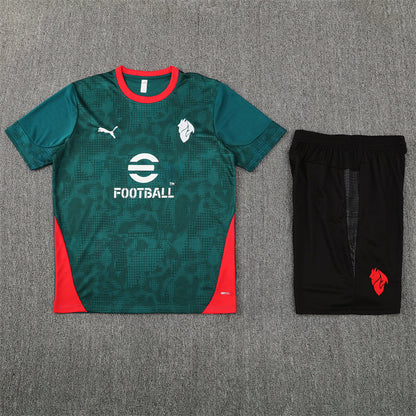 Kit Shirt + Shorts Milan Green/Back 25/26