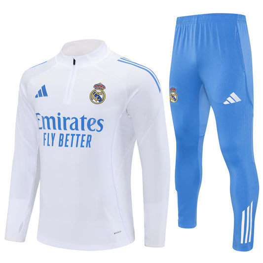 Tracksuit Real Madrid Training White/Blue 25/26