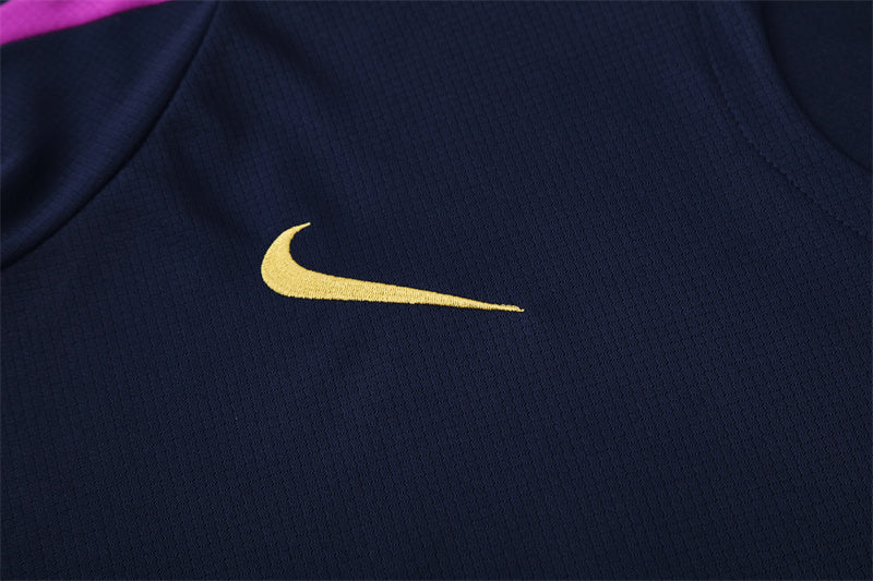 Kit Shirt + Shorts Barcelona Dark Blue Training 25/26
