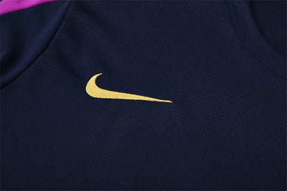 Kit Shirt + Shorts Barcelona Dark Blue Training 25/26