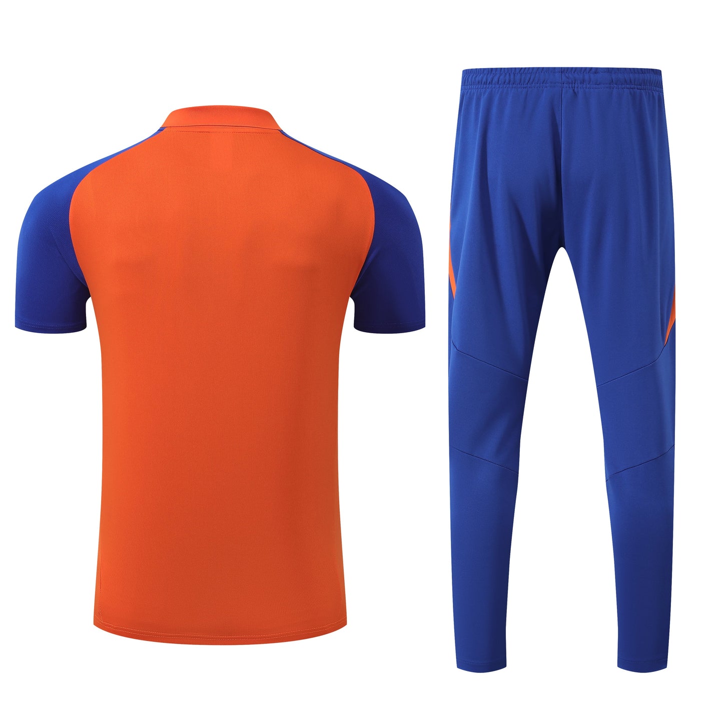 Kit Polo + Pants Juventus Orange/Blue 25/26