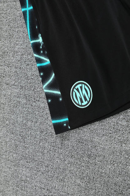 Kit Tank Top + Shorts Inter Milan Green/Black Training 25/26
