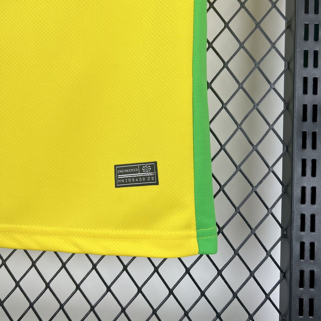 Brazil Home 2025 Kit Kids (Women's Team)