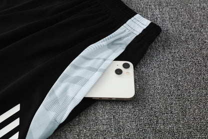 Kit Shirt + Shorts Real Madrid White/Black/Orange Training 25/26