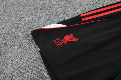 Kit Shirt + Shorts Liverpool Black/Red 25/26