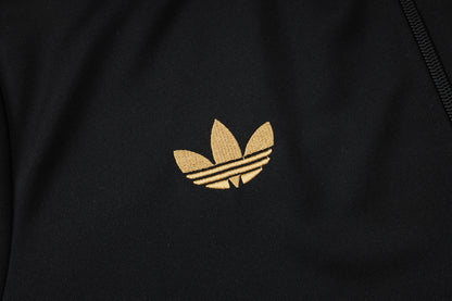 Mexico Black/Gold Tracksuit Full-Zip 25/26