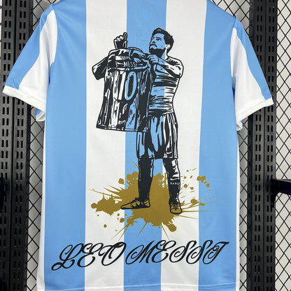 Argentina 2024-25 Adidas 50th Anniversary Messi Jersey