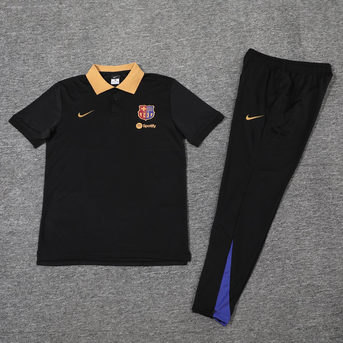 Kit Polo + Pants Barcelona Black 25/26