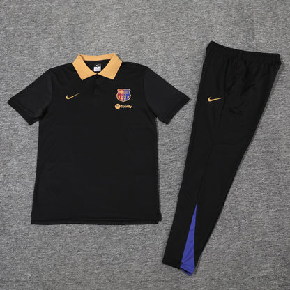 Kit Polo + Pants Barcelona Black 25/26