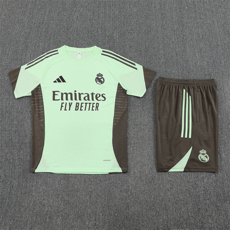 Kit Shirt + Shorts Real Madrid Green/Grey Training 25/26