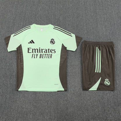 Kit Shirt + Shorts Real Madrid Green/Grey Training 25/26