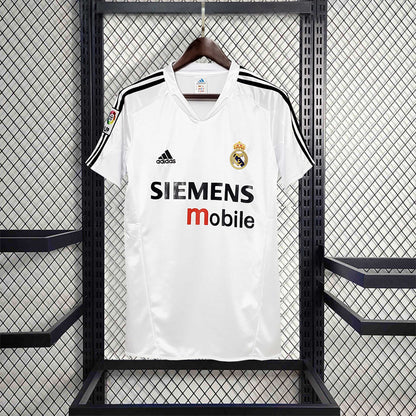 Real Madrid Home Jersey 04/05 Retro - CalcioVivo
